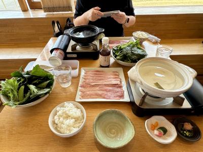 美味しい恋豚のしゃぶしゃぶランチ♪( ´θ｀)ノ