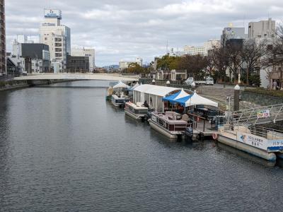 お手軽価格で水上から徳島中心地を一周出来ます。