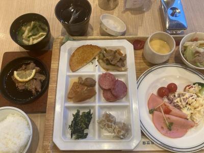 朝食バイキングが充実