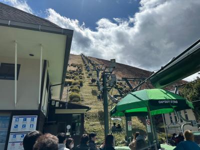 リフトで楽々頂上へ