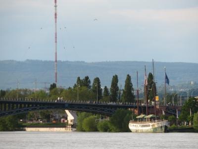 2023年　Mainz　マインツ　デオドールホイス橋　Theodor Heuss Brucke