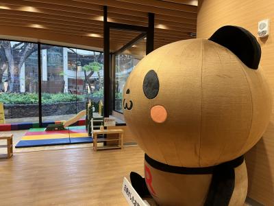 便利な場所にあります　楽天カードラウンジ