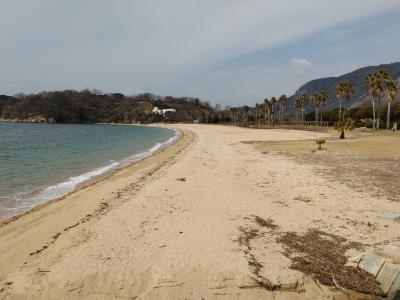 蒲刈島東部、瀬戸の風をそよかぜの中を歩く