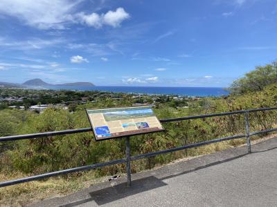 ダイアモンドヘッドに行く途中に