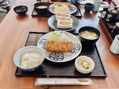 「とんかつ まい泉」青山本店で初めてのまい泉！ヒレカツサンドも出来立てを食べられます♪