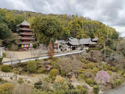 国宝の建築が二棟ある山陽道屈指の寺院