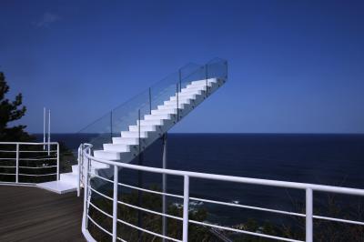 日の出公園に有る天国の階段