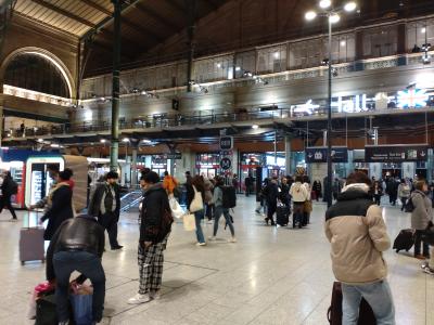 パリの国際電車の発着する駅