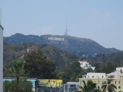 ハリウッドサインも見えます！