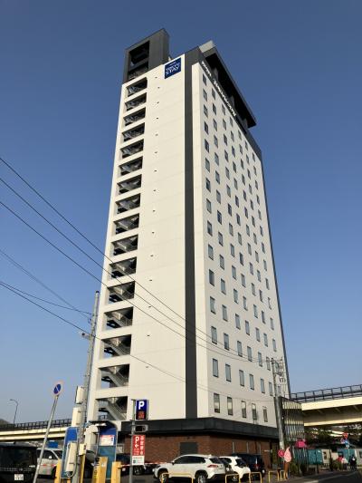 函館朝市に隣接した新しいホテル