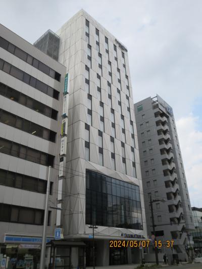 富山駅前の新しいホテル