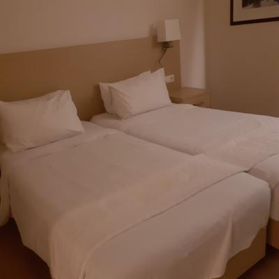 シンプルなツインルームです。