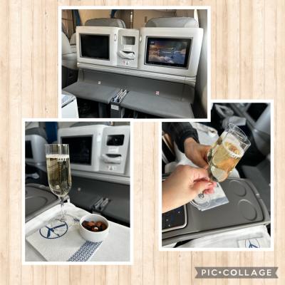 ソウル発ブダペスト行き　ビジネスクラス