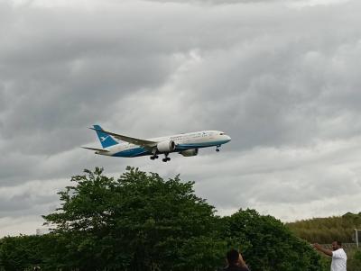 絶景かな、航空機
