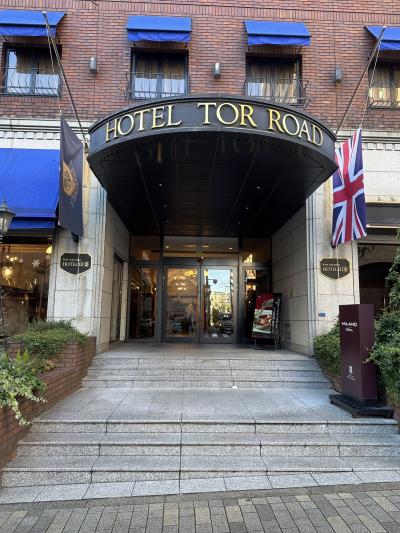 観光地に近い英国をテーマとしたホテル