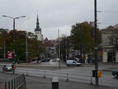 ホテル前から見える旧市街