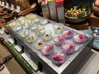 毎朝美味しい朝ごはんをいただきました