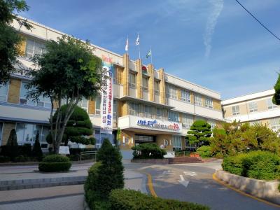 存在感ある大きな建物