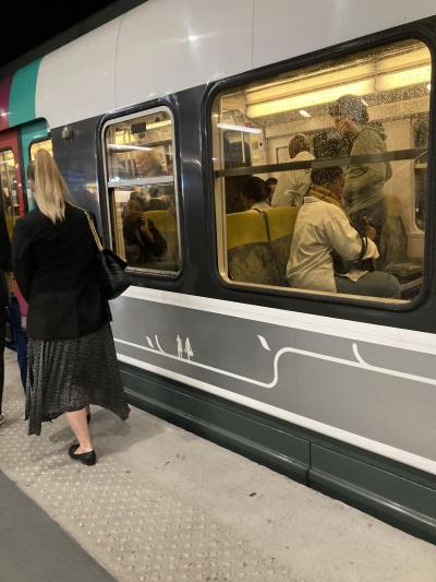 北駅からCDGまでB線で行きました。