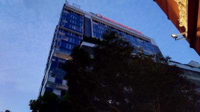 ホテルの名前が遠くからもよく見えて見つけやすい