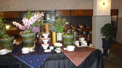 朝食のレストラン