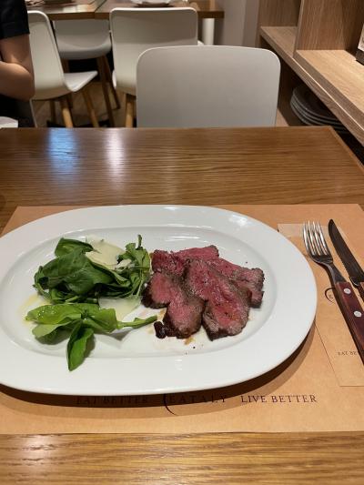 タリアータコース目当てで娘とランチ