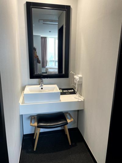 洗面台が客室内にあるのがGood