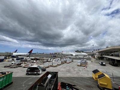 こじんまりした空港