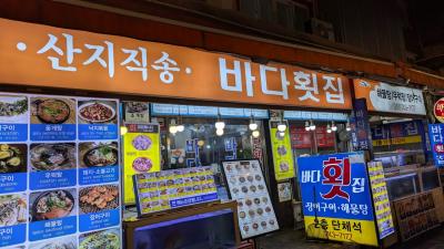 こじんまりした市場