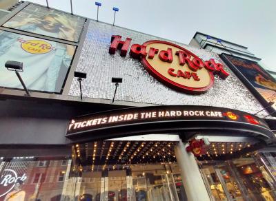 ハリウッドにあるハードロックカフェ