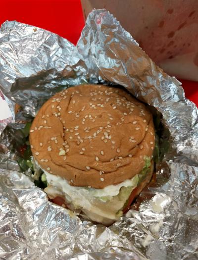 カスタマイズできるハンバーガー