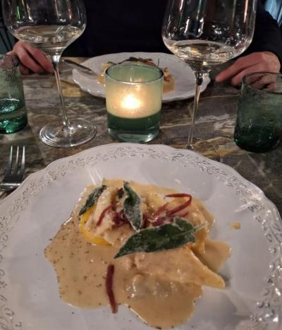 ボローニャでもシーフードが美味しい