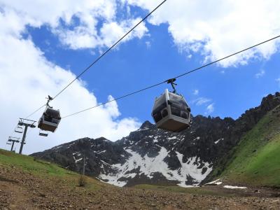 楽々行ける標高3200mの山岳
