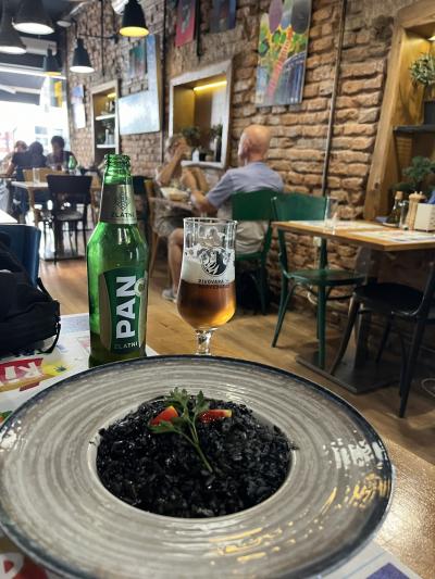 イカスミのリゾット