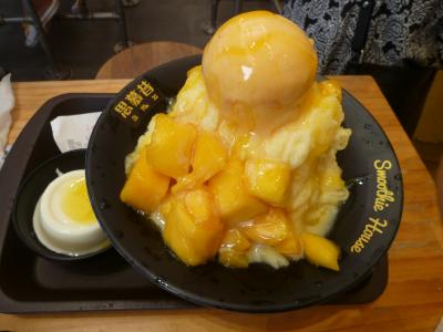 思慕昔;マンゴーかき氷は美味しい/量も！