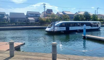 岩瀬→環水公園までの水上ライン