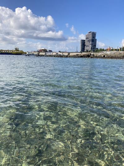 マクタンニュータウンのビーチ