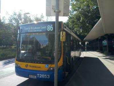 South Brisbane Bus Loop ８６番