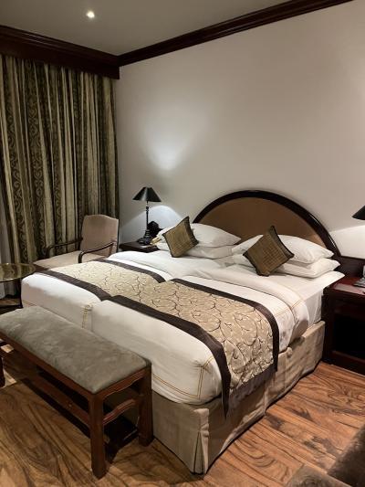 おちついた内装の客室