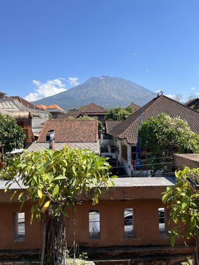 ダイビングスポット、トランベンにある展望レストラン