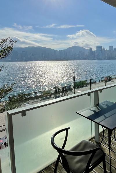 ２階にあがってのんびり