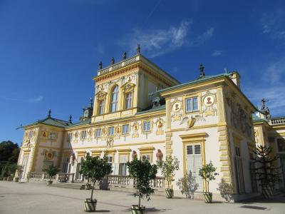 庭園も素敵な宮殿