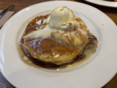 パンケーキを食べに！