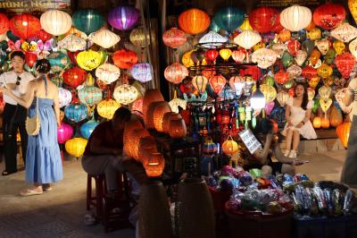 ランタンが綺麗でした