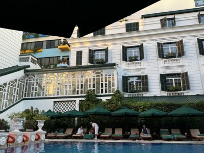 ハノイ最高峰のホテル