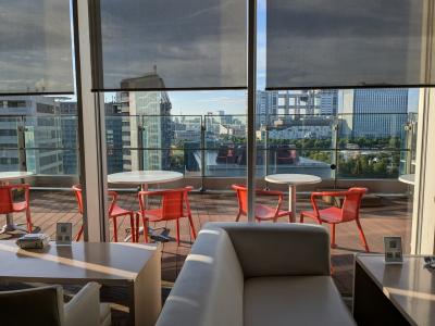 日本科学未来館のカフェ