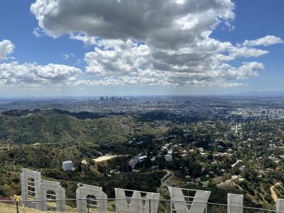 ハリウッドサイン裏