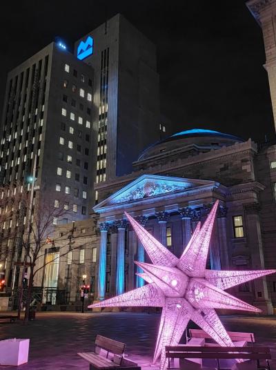 ライトアップがきれいでした