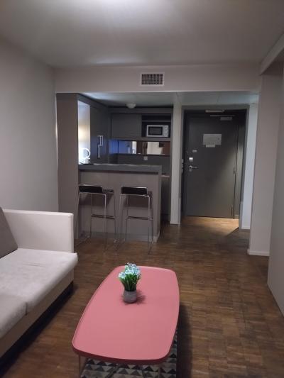 リビングとベッドルームが別々