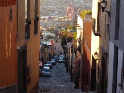 サン・ミゲル・デ・アジェンデを一望